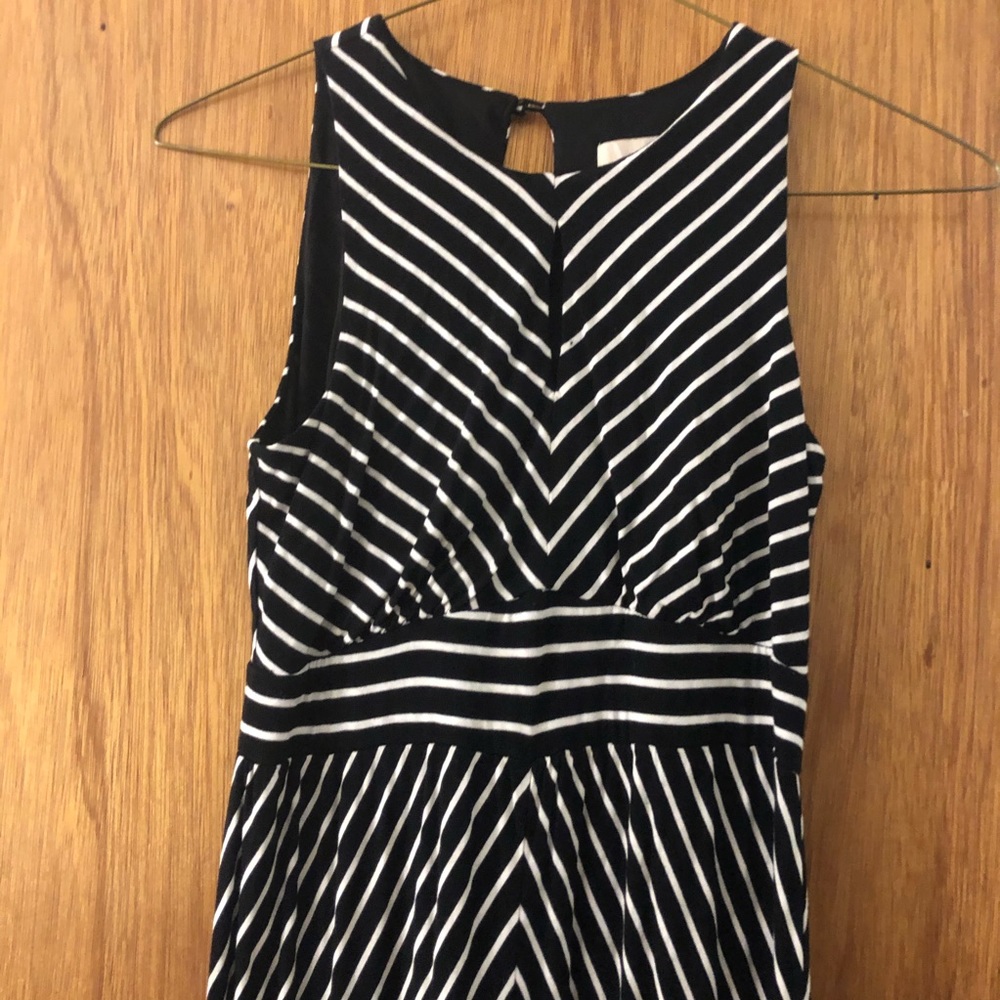 Ann Taylor Loft Striped Maxi Dress Size XSP Petite